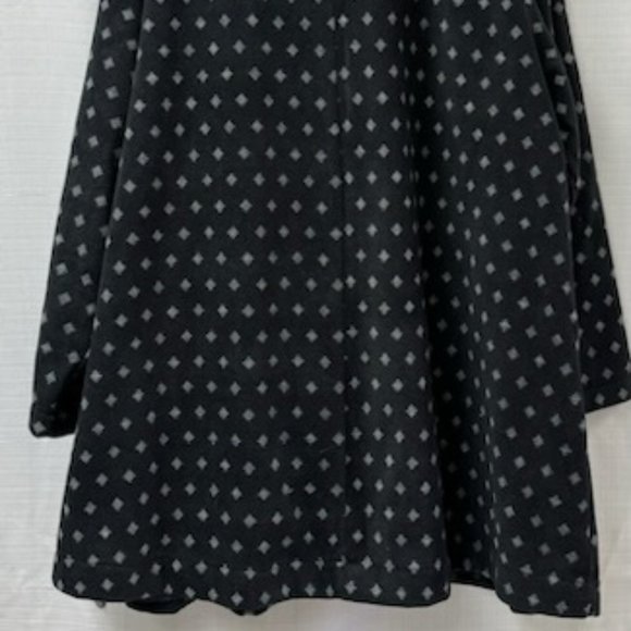 NWOT - Woman Within Fleece Swing Funnel-Neck Coat Plus Size 22/24 or 18/20 - Picture 4 of 12